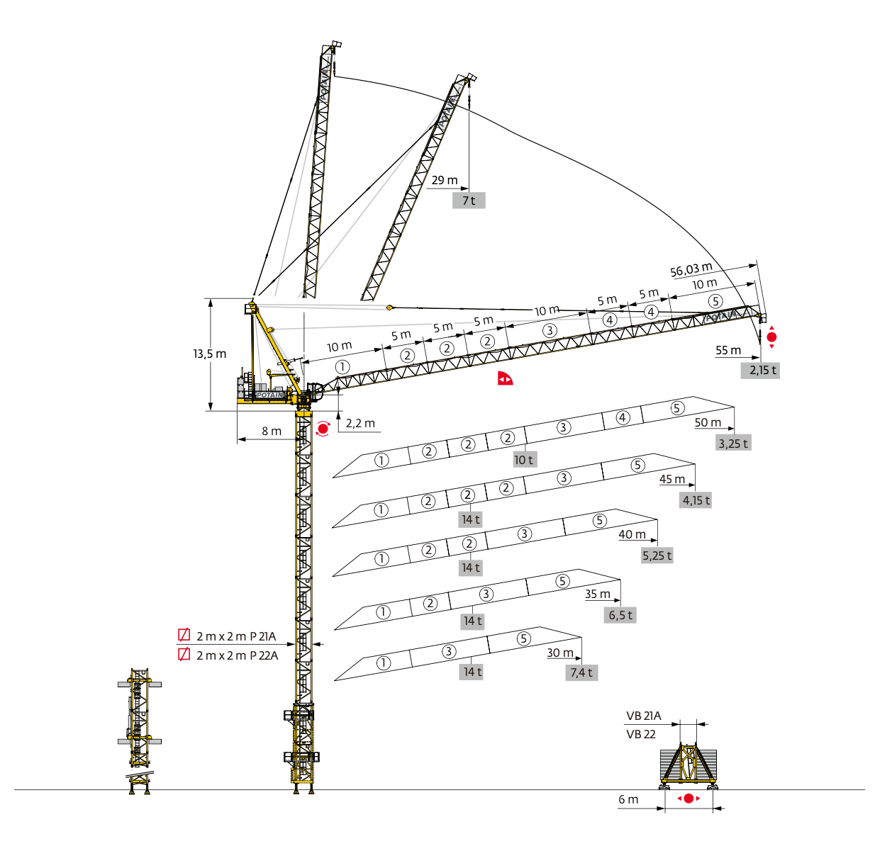 Potain MCR225